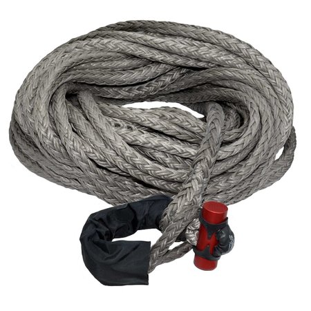 LOCKJAW 5/8 in. x 175 ft. 16,933 lbs. WLL. LockJaw Synthetic Winch Line w/Integrated Shackle 20-0625175